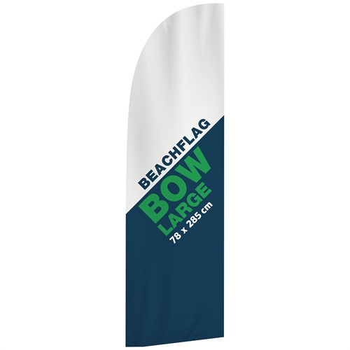 Flag til Beachflag BOW - LARGE - 78x285 cm