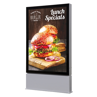 Premium Udendørs Dobbeltsidet LED Skilt - 120x180cm