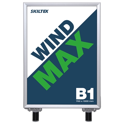 Topdel til WindMax Gadeskilt - 70x100 cm