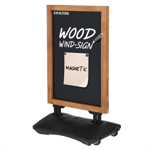 Wood Wind-Sign Magnetic kridttavle skilt