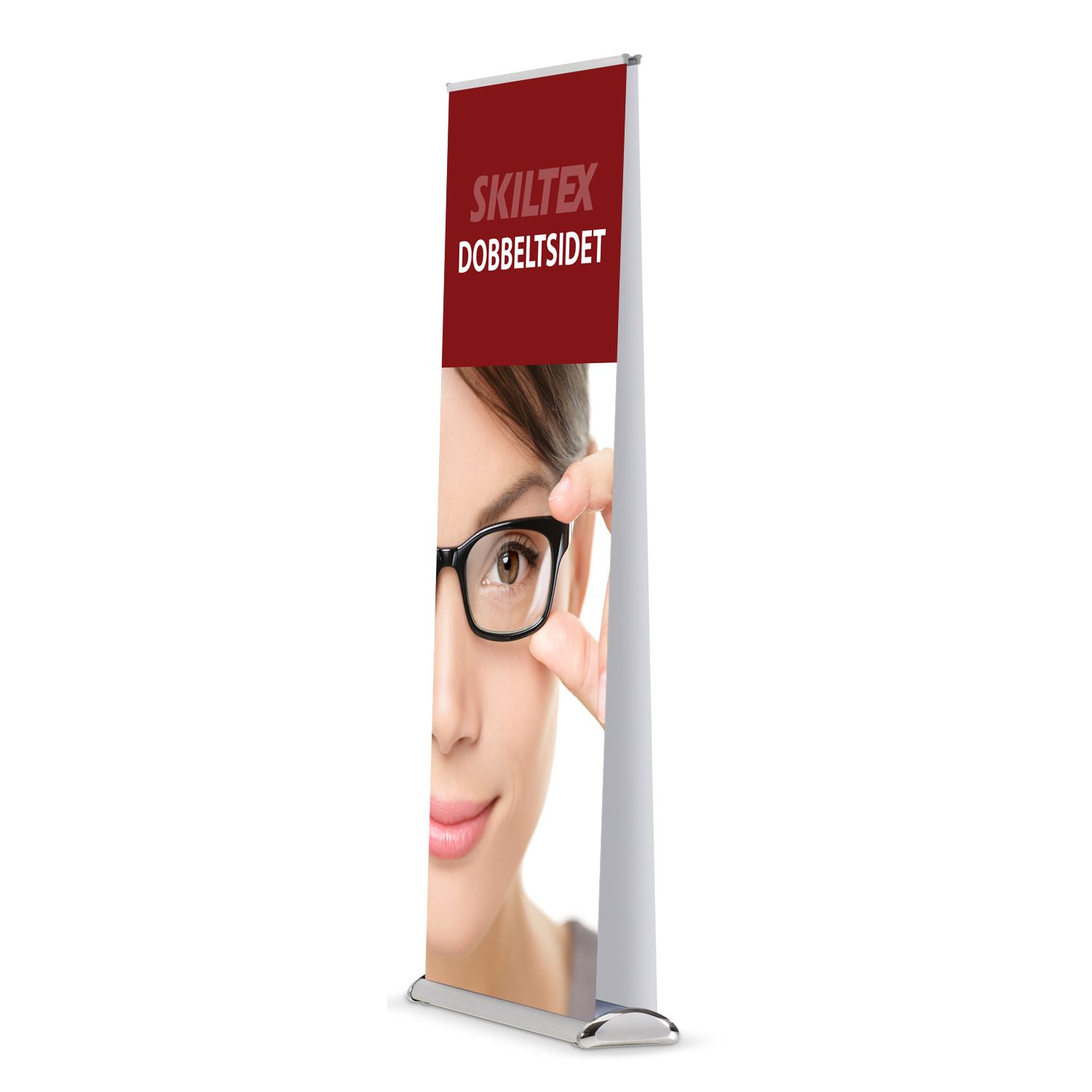 Dobbeltsidet Roll ups med banner 100x200cm K b online