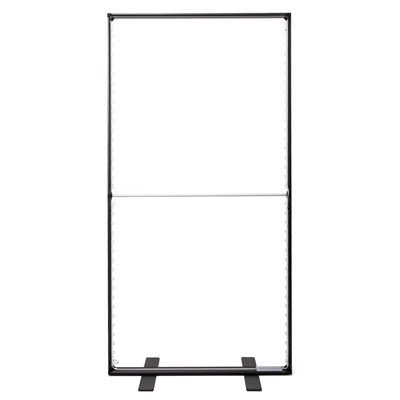 BrightBox Double Sort LED Lysvæg - 100x200 cm - Uden banner