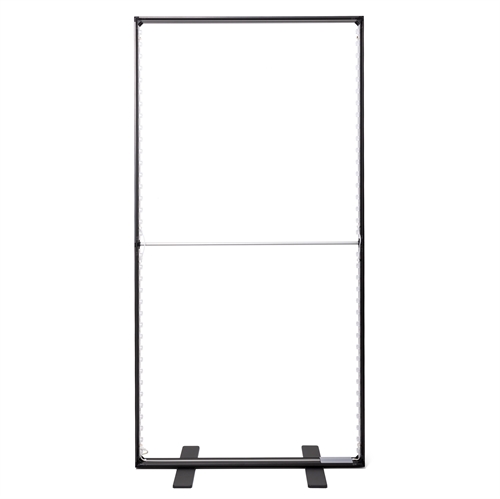 BrightBox Double Sort LED Lysvæg - 100x200 cm - Uden banner