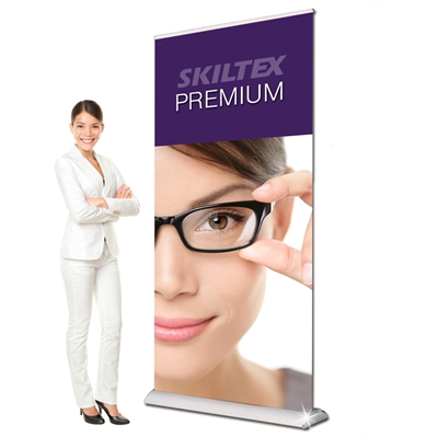 PREMIUM roll up banner - inkl. print - 85 x 200 cm